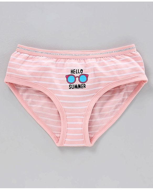 Pine Kids Anti microbial & Bio wash Panties Pack of 3 - Pink