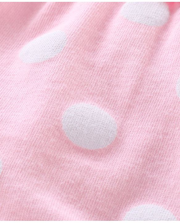 Pine Kids Anti microbial & Bio wash Panties Dot Print Pack of 3 - Pink White