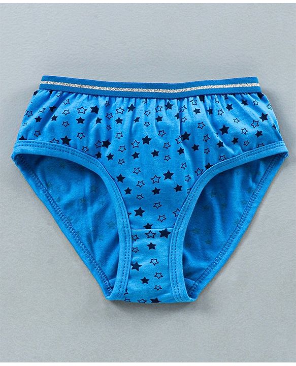 Pine Kids Anti Microbial & Biowashed Panties Pack of 3 - Blue White
