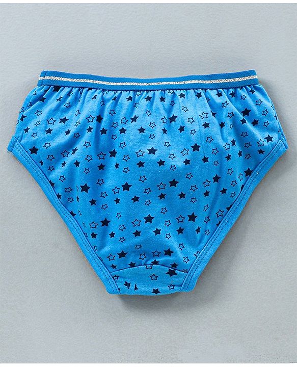 Pine Kids Anti Microbial & Biowashed Panties Pack of 3 - Blue White