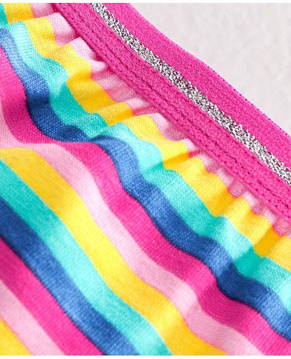 Pine Kids Anti Microbial & Biowash Panties Multiprint Pack of 3 - Pink Blue