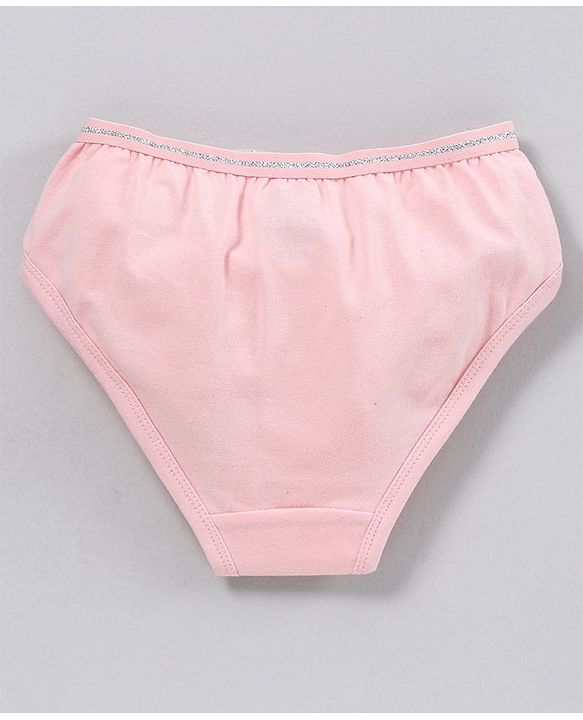 Pine Kids Anti Microbial & Biowashed Panties Pack of 3 - Pink White
