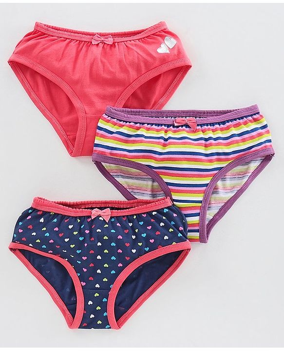 Pine Kids Printed Panties Pack of 3 - Multicolor