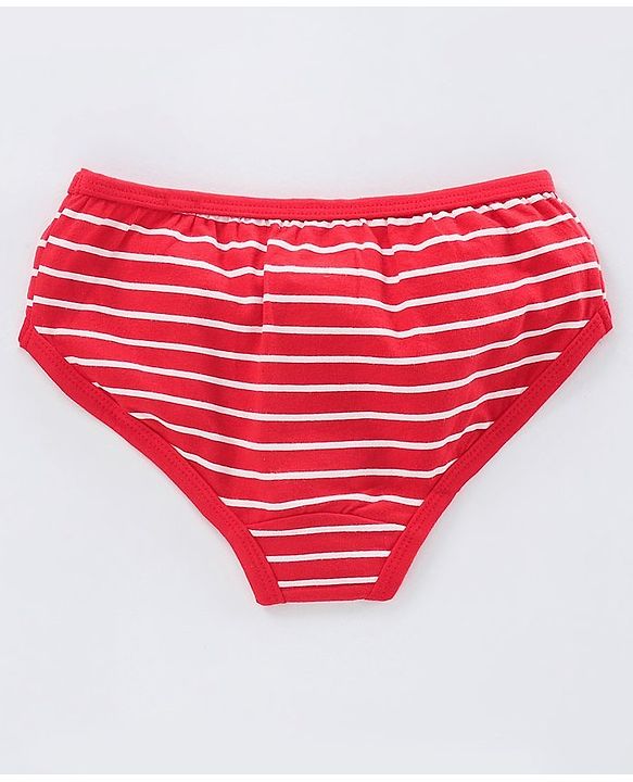 Pine Kids Printed Panties Pack of 2 - Red Blue