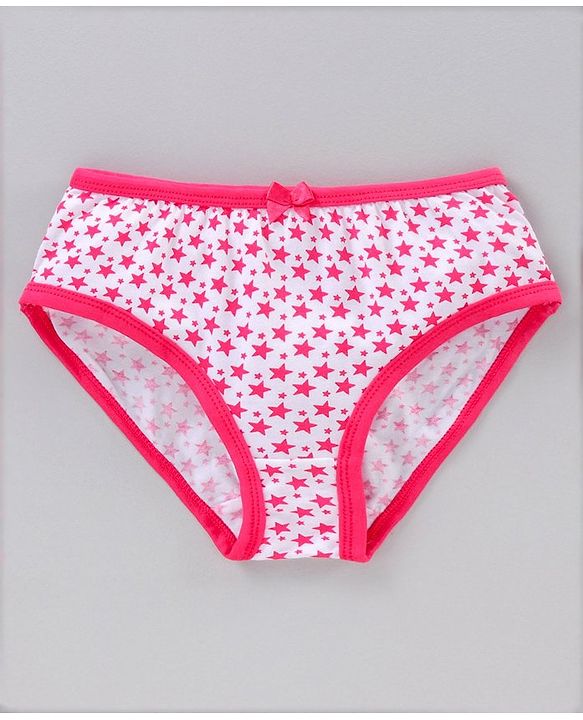 Pine Kids Anti Microbial & Bio Wash Panties Set of 3 - Pink