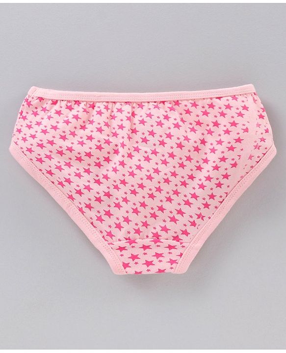Pine Kids Anti Microbial & Bio Wash Panties Set of 3 - Pink