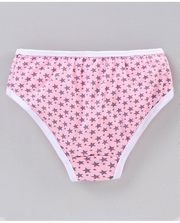 Pine Kids Anti Microbial & Bio Wash Panties Set of 3 - Pink