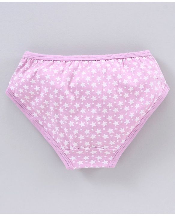 Pine Kids Anti Microbial & Bio Wash Panties Set of 2 - Pink & Purple