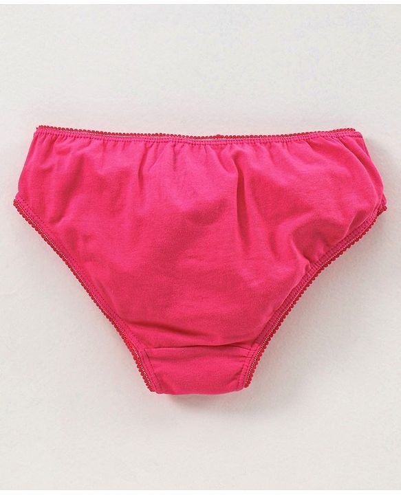 Pine Kids Anti microbial & Bio wash Panties Printed Pack of 3 - Blue Pink