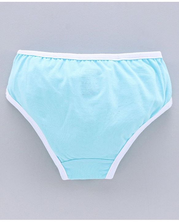 Pine Kids Anti Microbial & Biowash Panties Crown Print Pack of 2 - Pink Blue