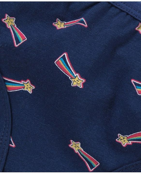 Pine Kids Anti microbial & Bio wash Hipster Panties Assorted Print - Hot Pink, Navy Blue