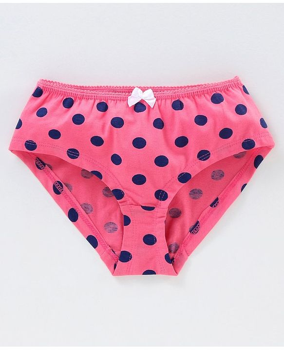 Pine Kids Polka Dot Panties Pack of 3 - Blue Pink