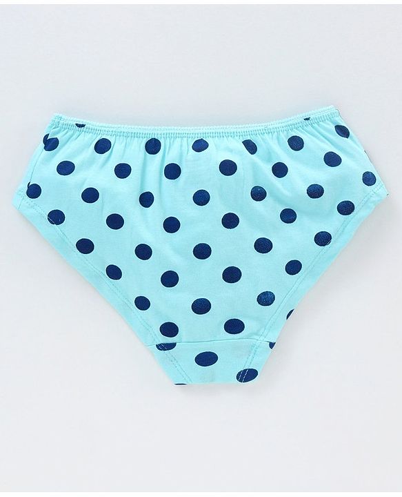 Pine Kids Polka Dot Panties Pack of 3 - Blue Pink