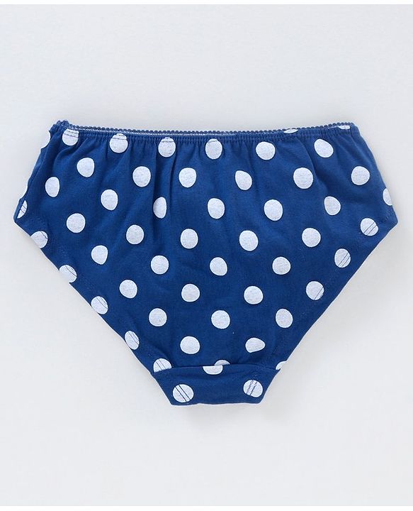 Pine Kids Polka Dot Panties Pack of 3 - Blue Pink