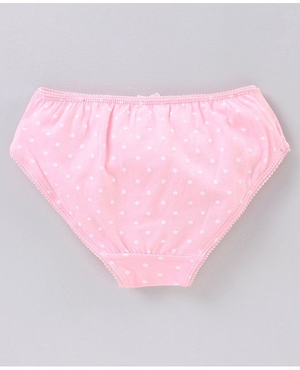 Pine Kids Printed Panties Pack of 3 - Orange Pink Purple