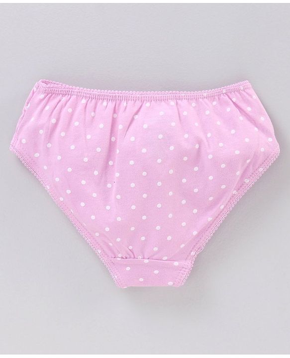 Pine Kids Printed Panties Pack of 3 - Orange Pink Purple