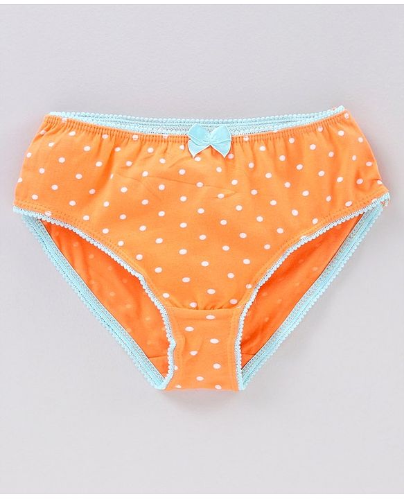 Pine Kids Printed Panties Pack of 3 - Orange Pink Purple