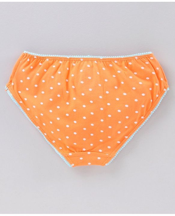 Pine Kids Printed Panties Pack of 3 - Orange Pink Purple