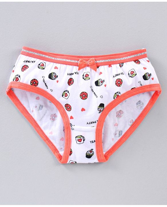 Pine Kids Printed Antimicrobial & Bio wash Panties Pack of 3 - Multicolor