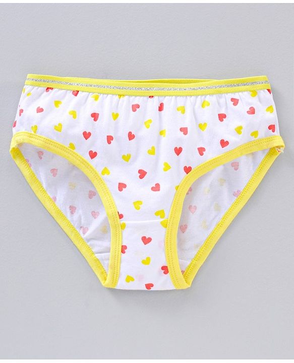 Pine Kids Printed Antimicrobial & Bio wash Panties Pack of 3 - Multicolor