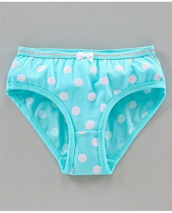 Pine Kids Anti Microbial and Bio Wash Cotton Panties Pack of 2 - Blue Yellow