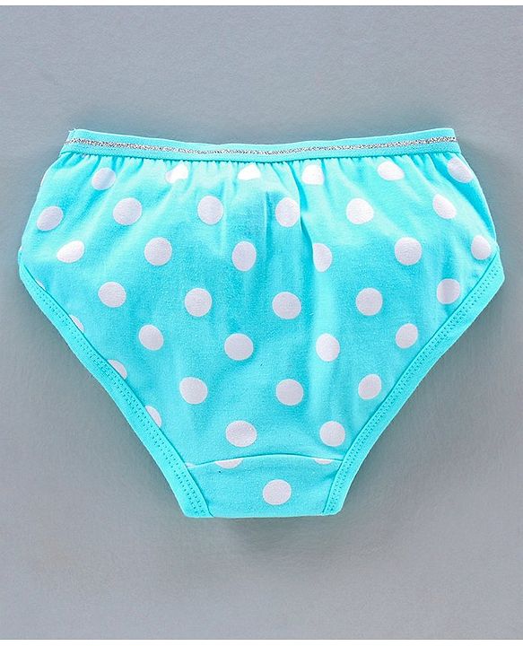 Pine Kids Anti Microbial and Bio Wash Cotton Panties Pack of 2 - Blue Yellow