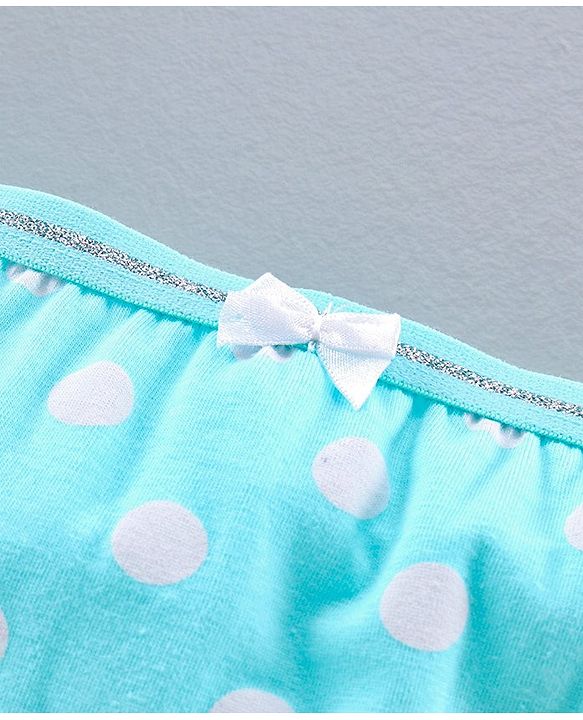 Pine Kids Anti Microbial and Bio Wash Cotton Panties Pack of 2 - Blue Yellow