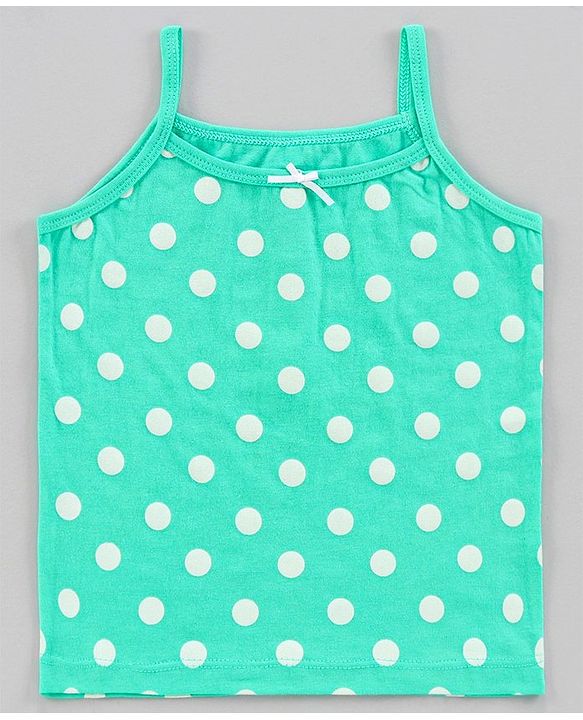 Pine Kids Singlet Anti Microbial & Biowashed Slips Pack of 3 - Sea Green White
