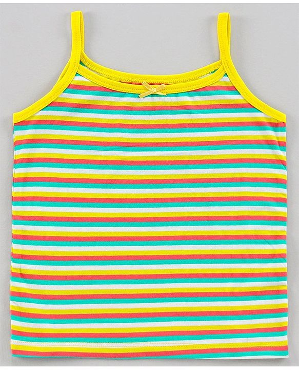 Pine Kids Singlet Anti Microbial & Biowashed Slips Pack of 3 - Sea Green White