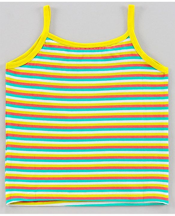 Pine Kids Singlet Anti Microbial & Biowashed Slips Pack of 3 - Sea Green White