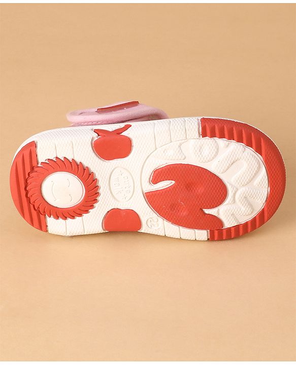Cute Walk by Babyhug Closed Toe Sandals - Light Pink