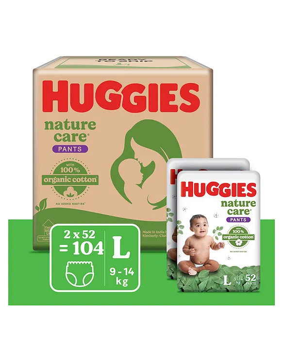 Huggies Premium Soft Pants Monthly Pack - Large Size Diaper Pants (104  pieces) - Cosmo Worlds