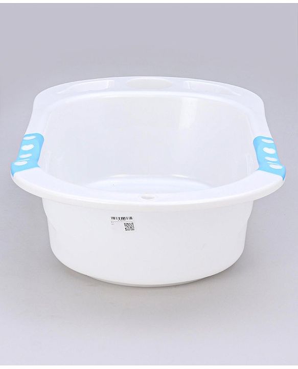 Babyhug Dolphin Bath Tub With Sling - Blue