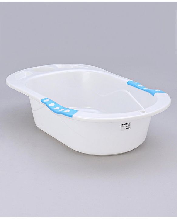 Babyhug Dolphin Bath Tub With Sling - Blue