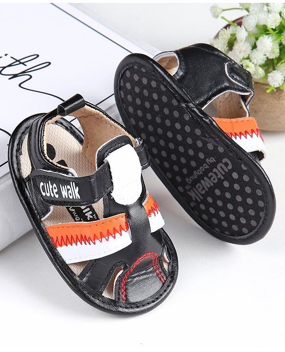 Cute Walk by Babyhug Booties - Brown