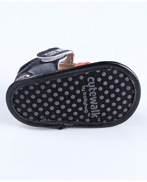 Cute Walk by Babyhug Booties - Brown