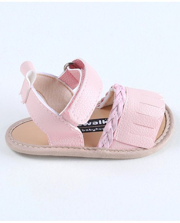 Cute Walk by Babyhug Sandal Style Booties - Rose Gold