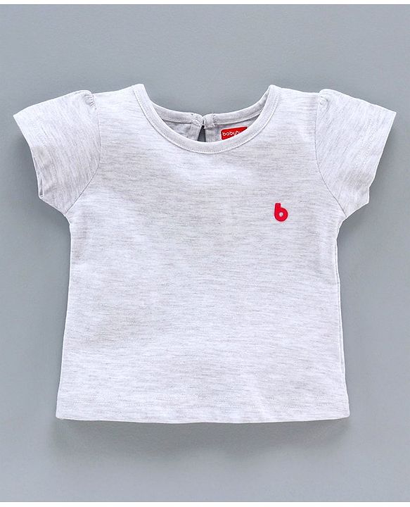 Babyhug Half Sleeves Solid Color Tee Pack of 3 - Pink
