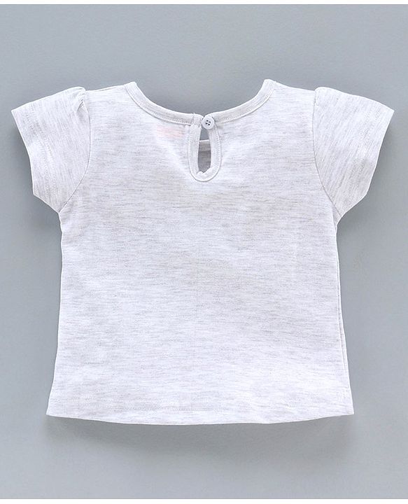 Babyhug Half Sleeves Solid Color Tee Pack of 3 - Pink