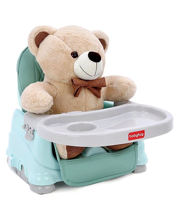 Babyhug Booster Chair with Cushion - Green
