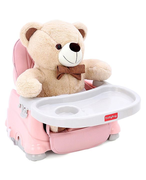 Babyhug Booster Chair with Cushion - Green