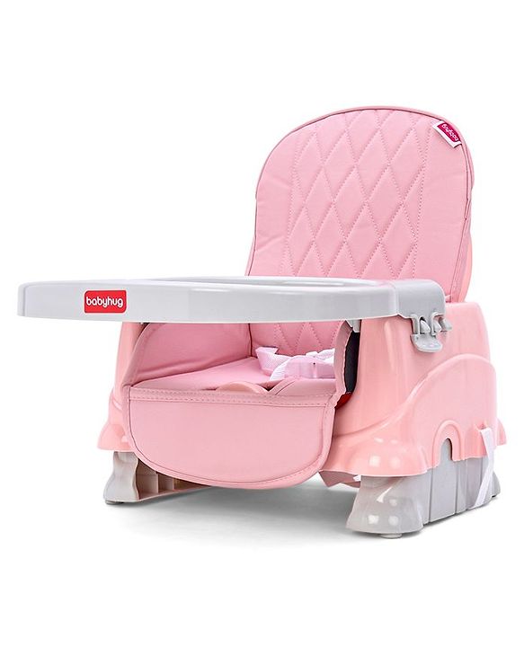 Babyhug Booster Chair with Cushion - Green