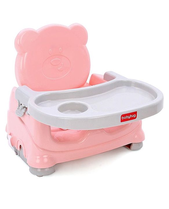 Babyhug Booster Chair with Cushion - Green
