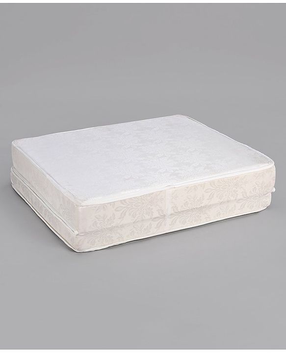 Babyhug Foldable 1 Plus 1 Mattress - Off White