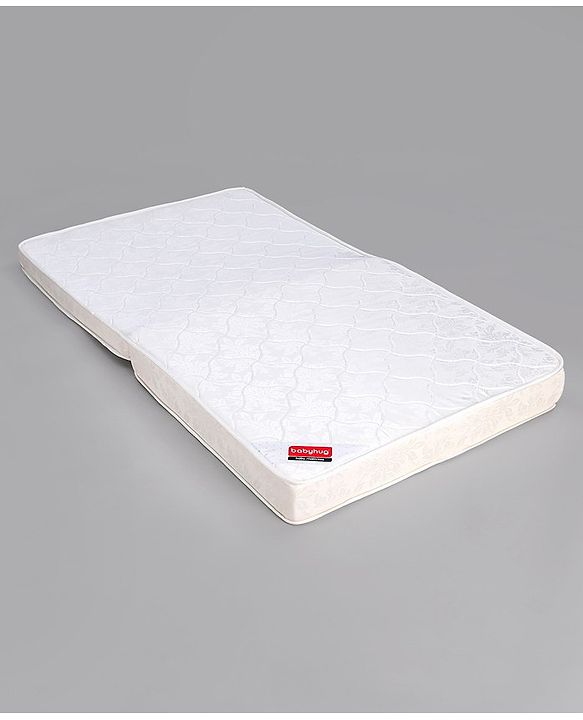 Babyhug Foldable 1 Plus 1 Mattress - Off White