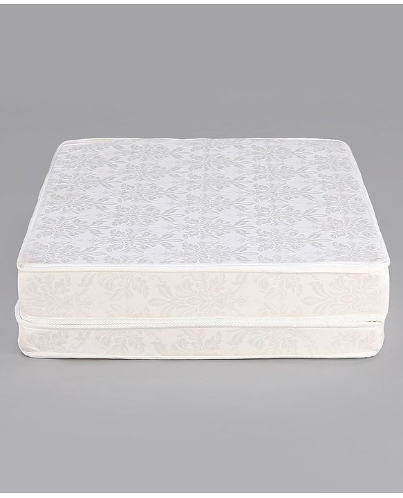 Babyhug Foldable 1 Plus 1 Mattress - Off White