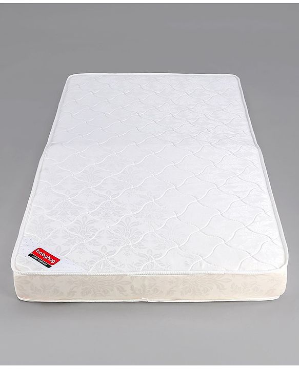 Babyhug Foldable 1 Plus 1 Mattress - Off White