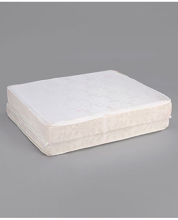 Babyhug Foldable 1 Plus 1 Mattress - Off White