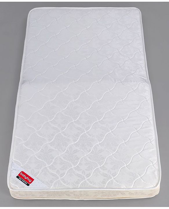 Babyhug Foldable 1 Plus 1 Mattress - Off White