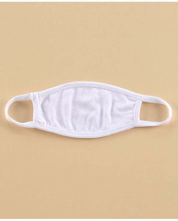 Babyhug  Face Mask Pack of 2 - Pink White